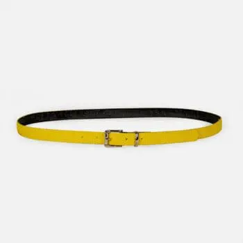Smalle riem van gele brandslang | Narrow sol